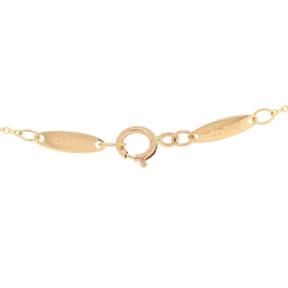 Tiffany 18K Yellow Gold Small Chain Necklace 18" 6 of 7