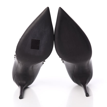 Valentino Garavani Nappa Rockstud 100mm Pumps 40.5 Black 7 of 7