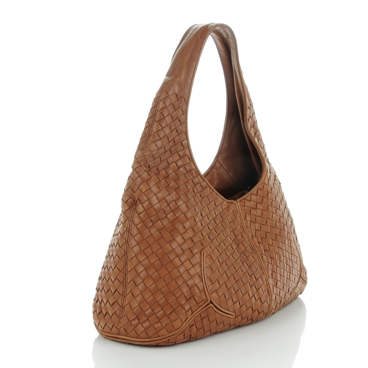 Bottega Veneta Nappa Intrecciato Ball Hobo Noce 3 of 10