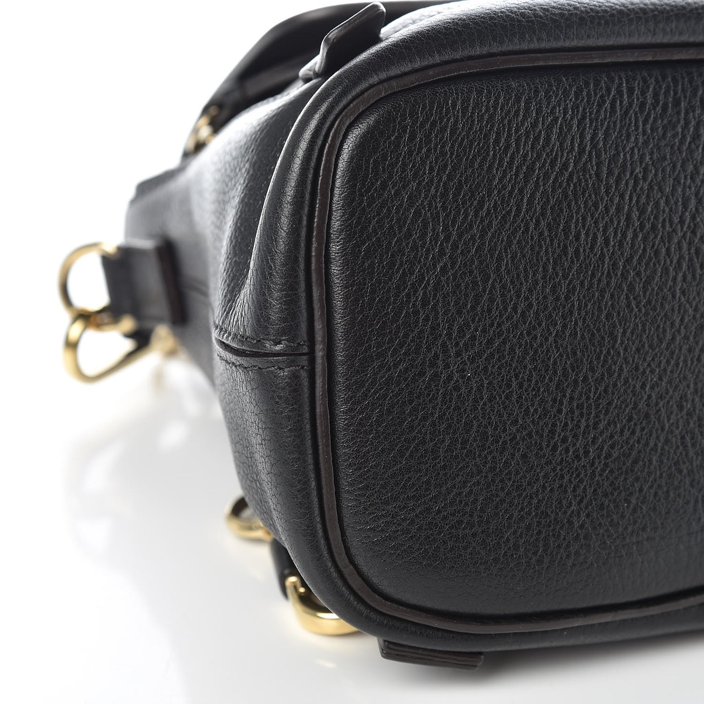 Calfskin Mini Faye Backpack Black