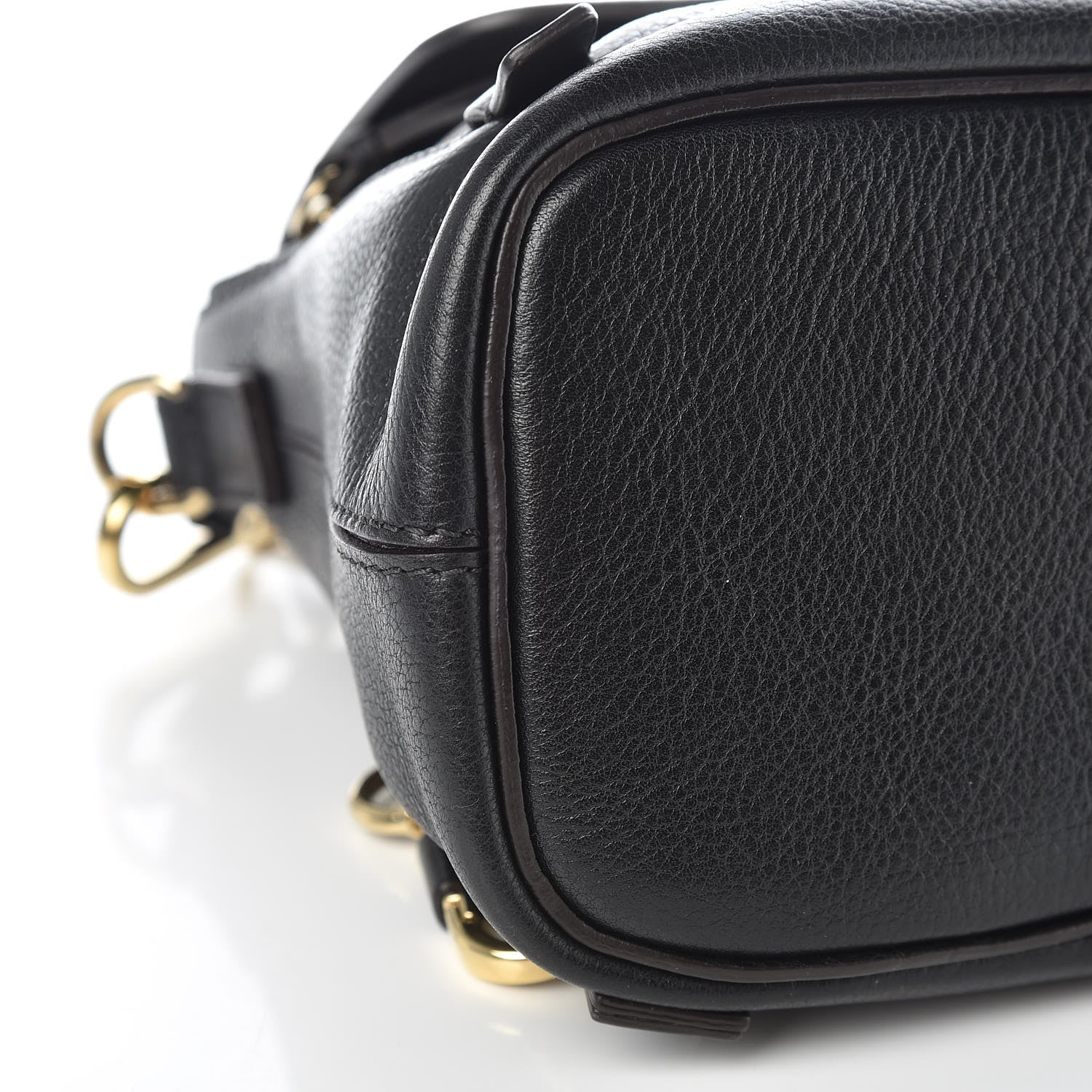 Chloe Calfskin Mini Faye Backpack Black 17 of 18