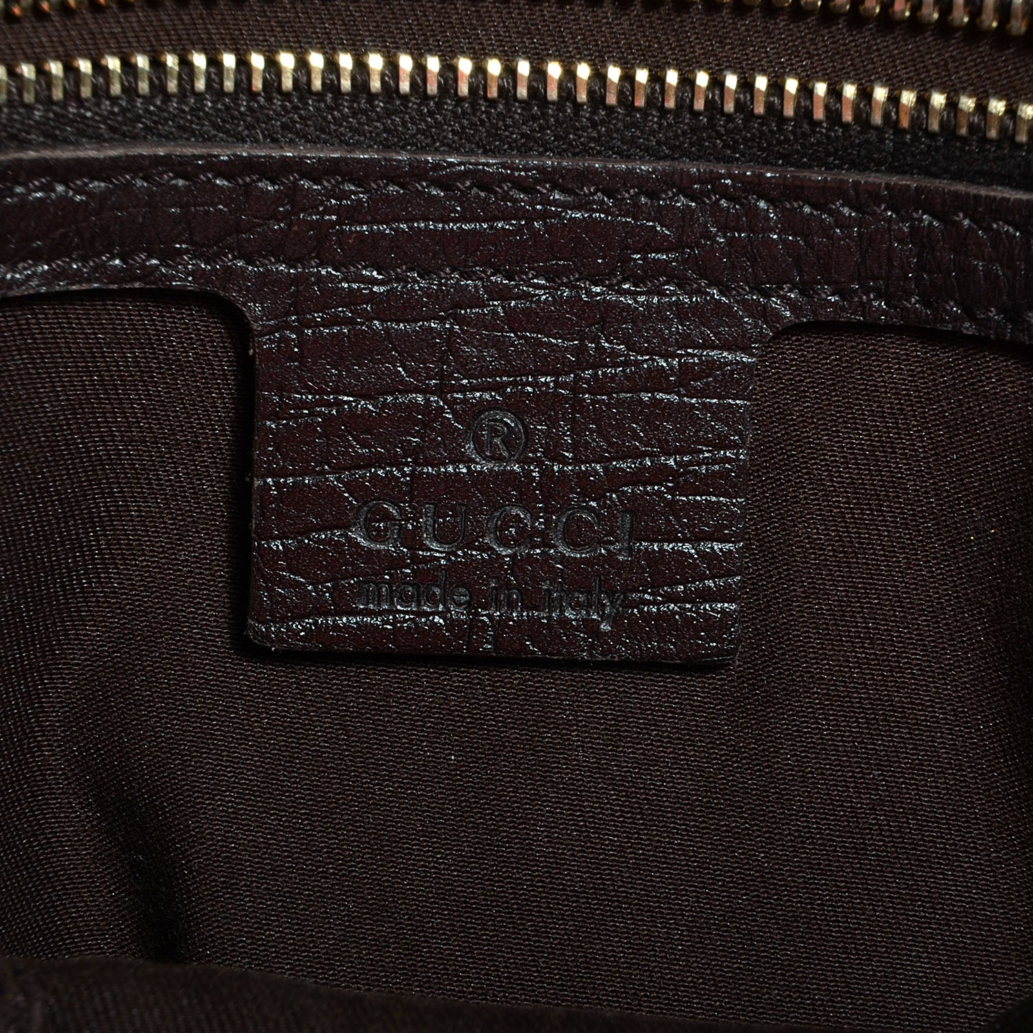 Gucci Monogram Jolicoeur Medium Tote Dark Brown 6 of 8