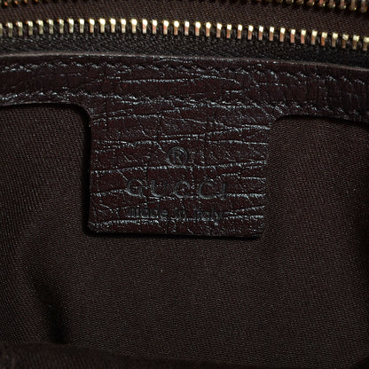 Gucci Monogram Jolicoeur Medium Tote Dark Brown 6 of 8