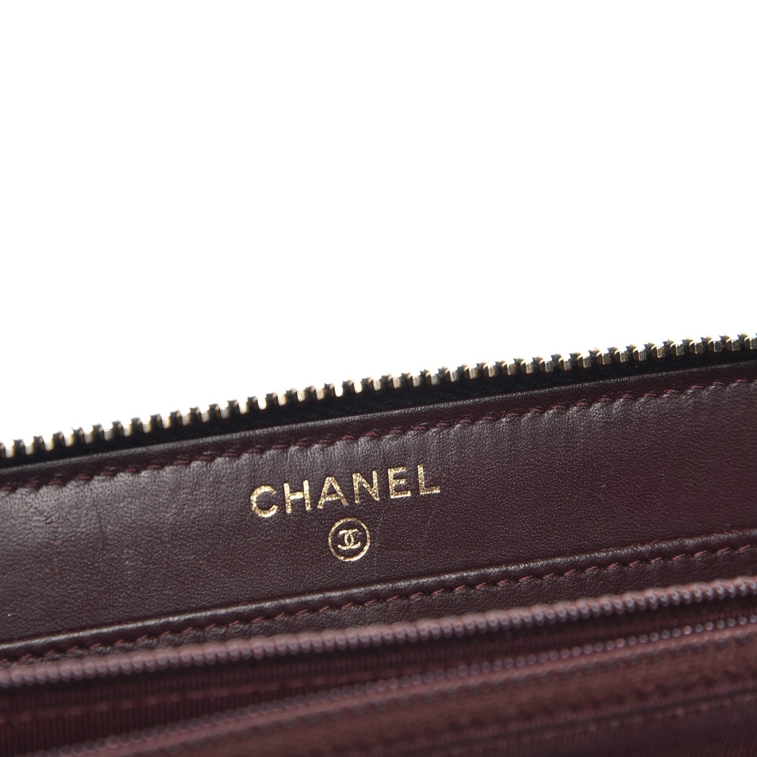 Chanel Caviar Quilted Large Gusset Zip Around Wallet Black 6 of 9