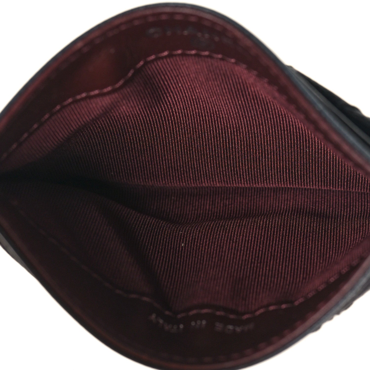 Chanel Caviar Quilted Stitched Card Holder Charcoal 5 of 11