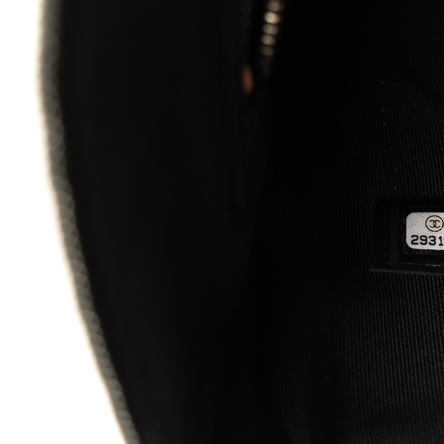 Chanel Caviar Quilted Zipped Multi Pouch Black 7 of 8