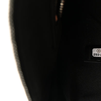 Chanel Caviar Quilted Zipped Multi Pouch Black 7 of 8