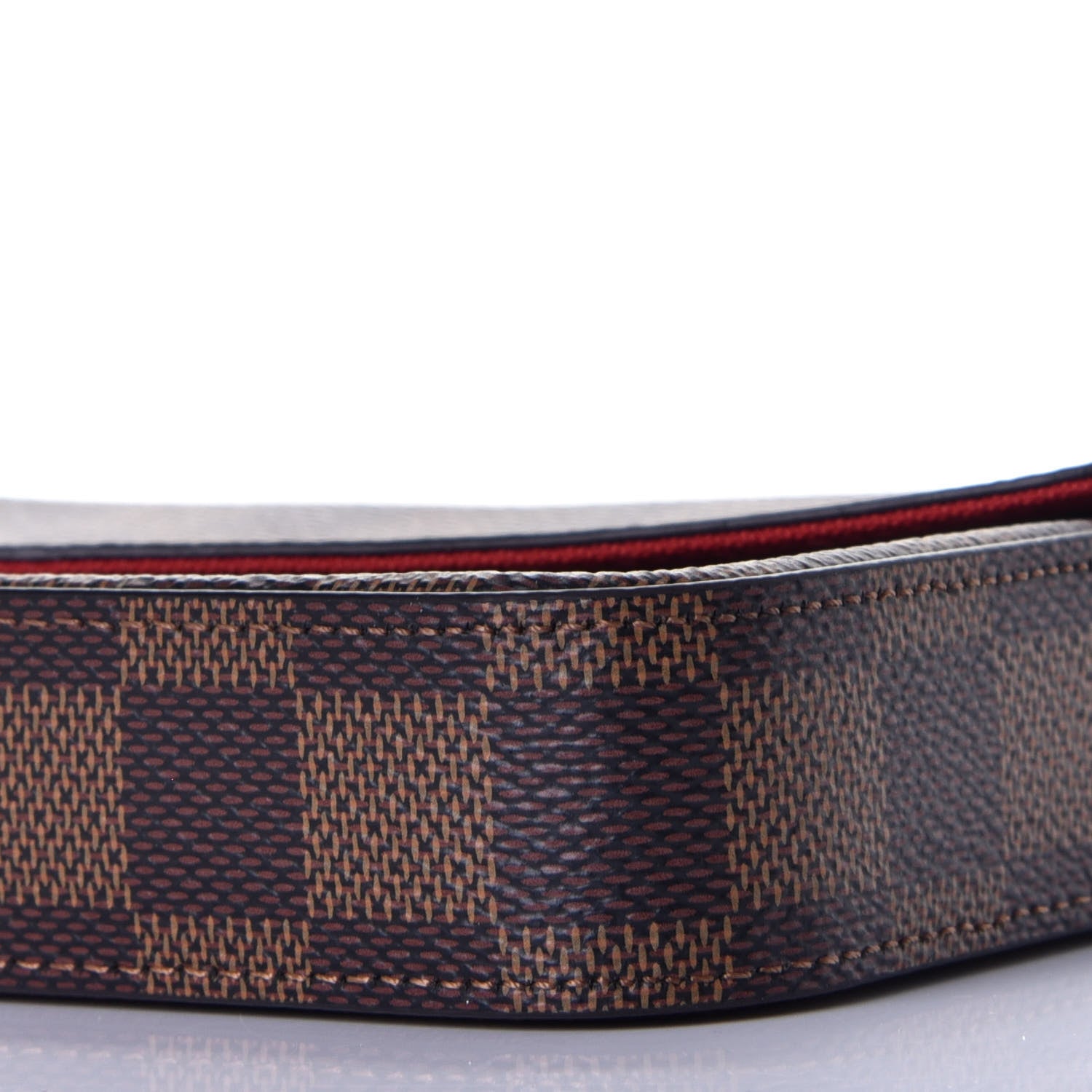 Louis Vuitton Damier Ebene Pochette Felicie Chain Wallet 9 of 11