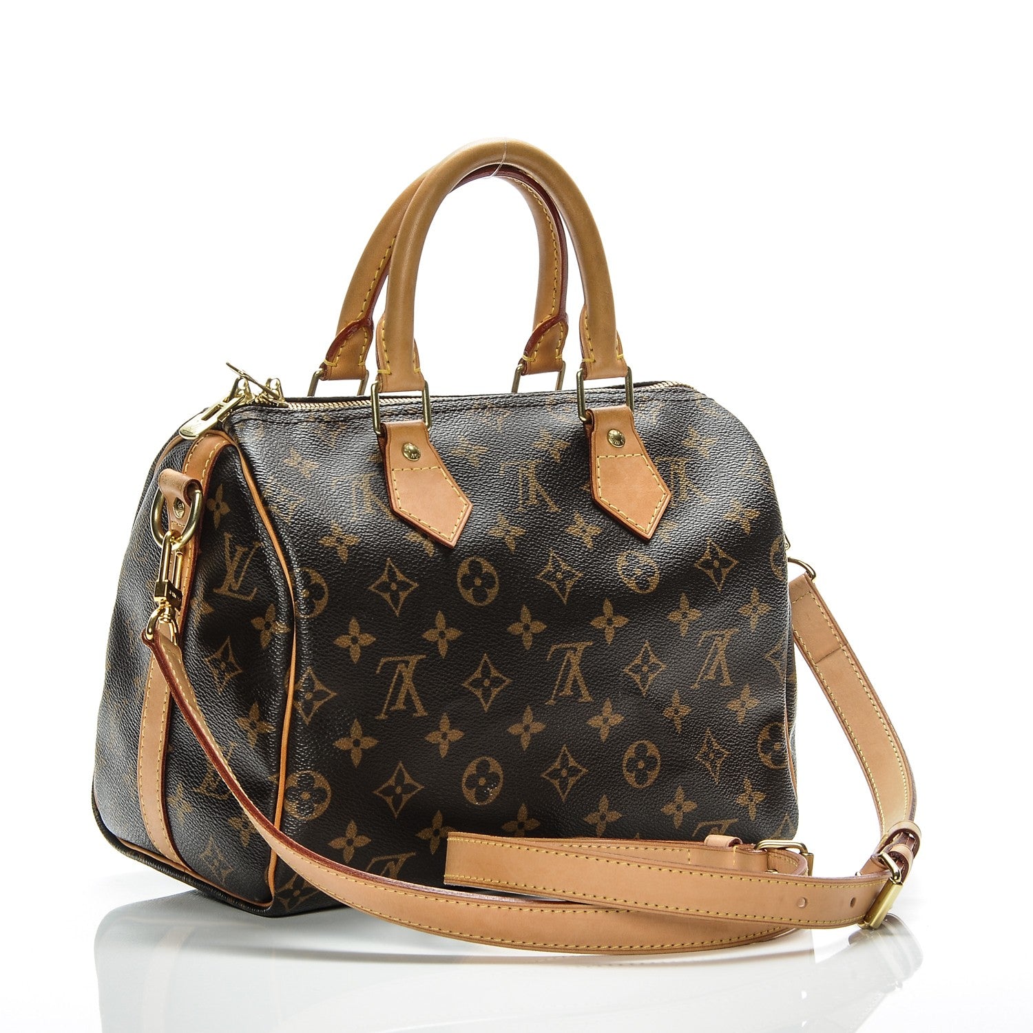 Louis Vuitton Monogram Speedy Bandouliere 25 3 of 7