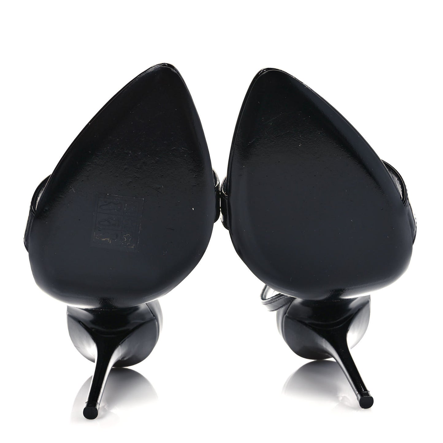 Vernice Crystal Gippy 110 Sandals 35 Black