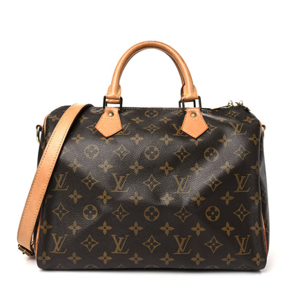 Louis Vuitton Monogram Speedy Bandouliere 30 1 of 12
