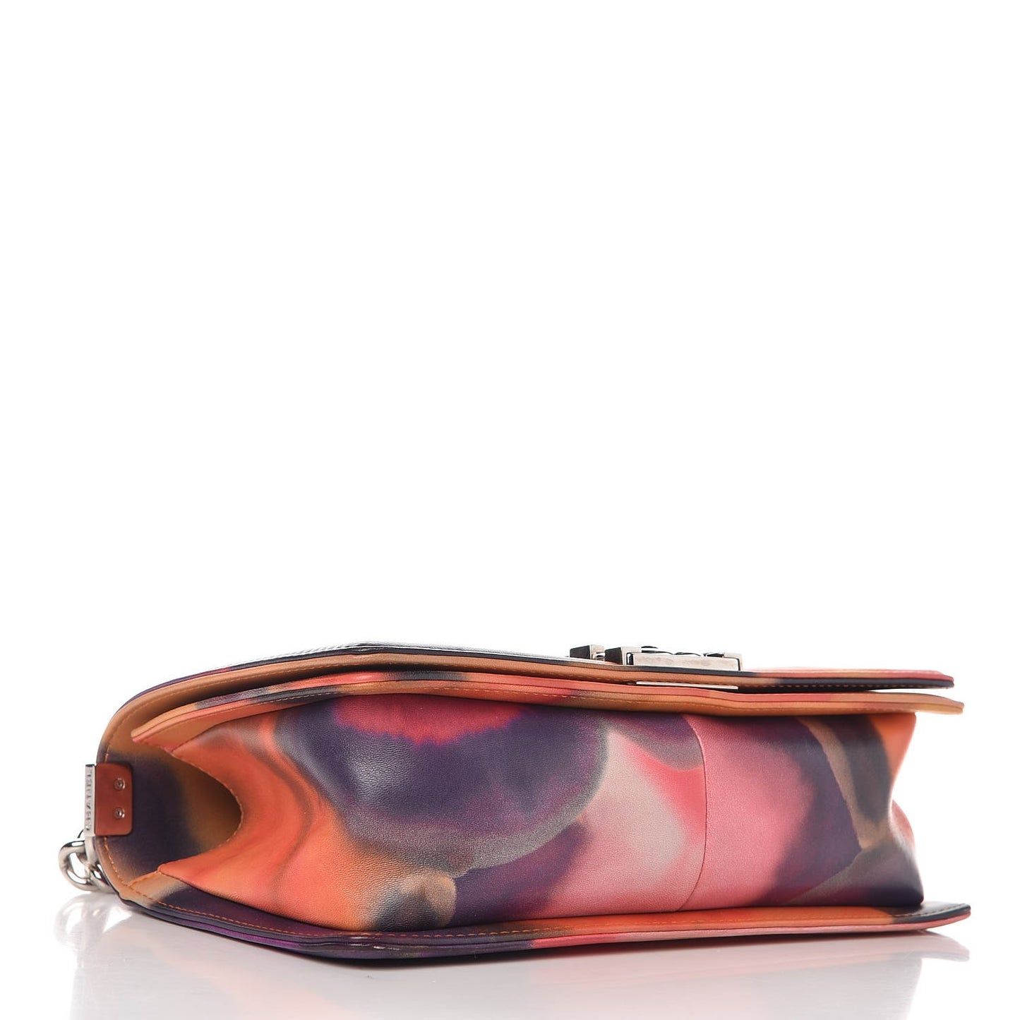 Printed Lambskin Quilted Medium Flower Power Boy Flap