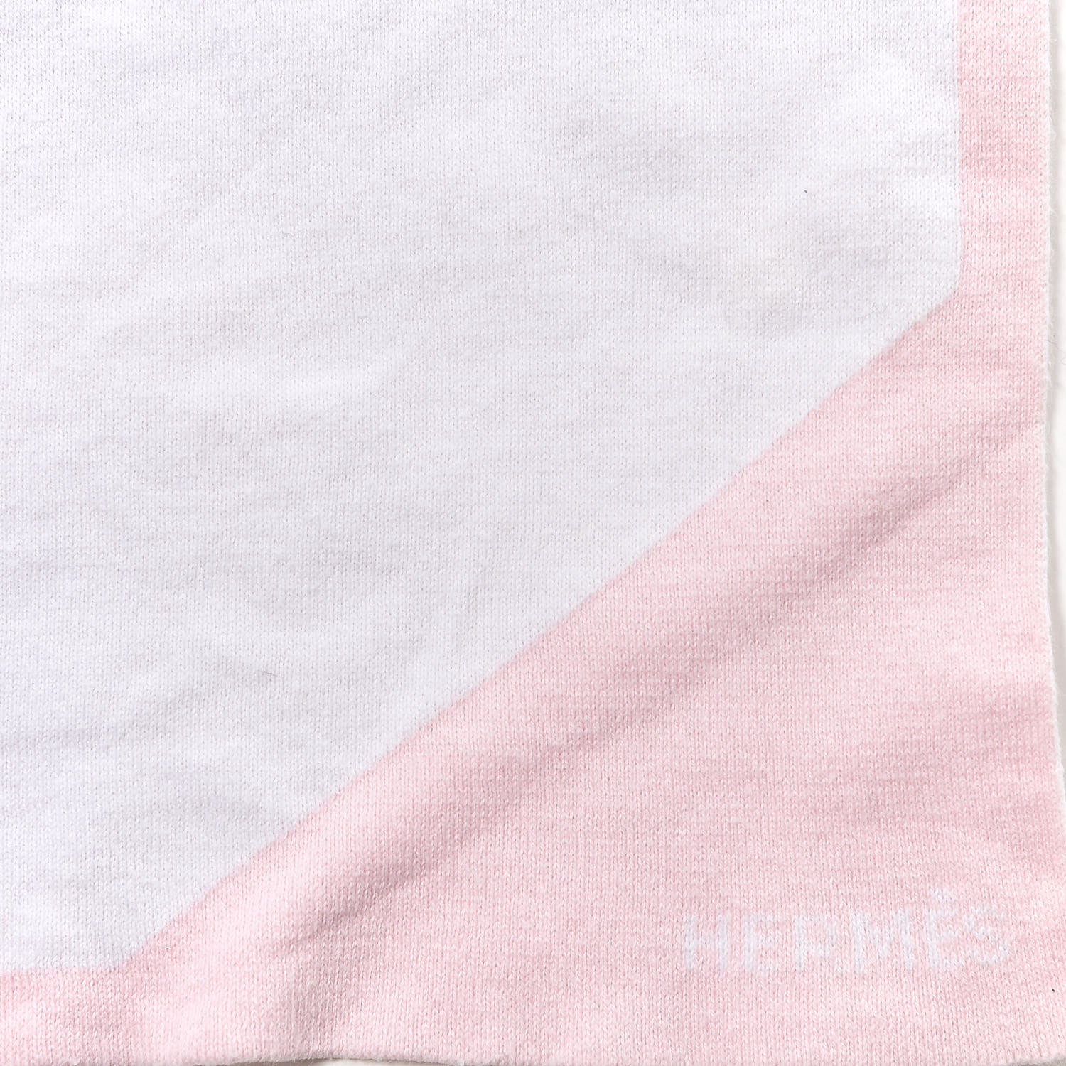 Hermes Cotton Adada Knit Baby Blanket Rose Lilac 5 of 10