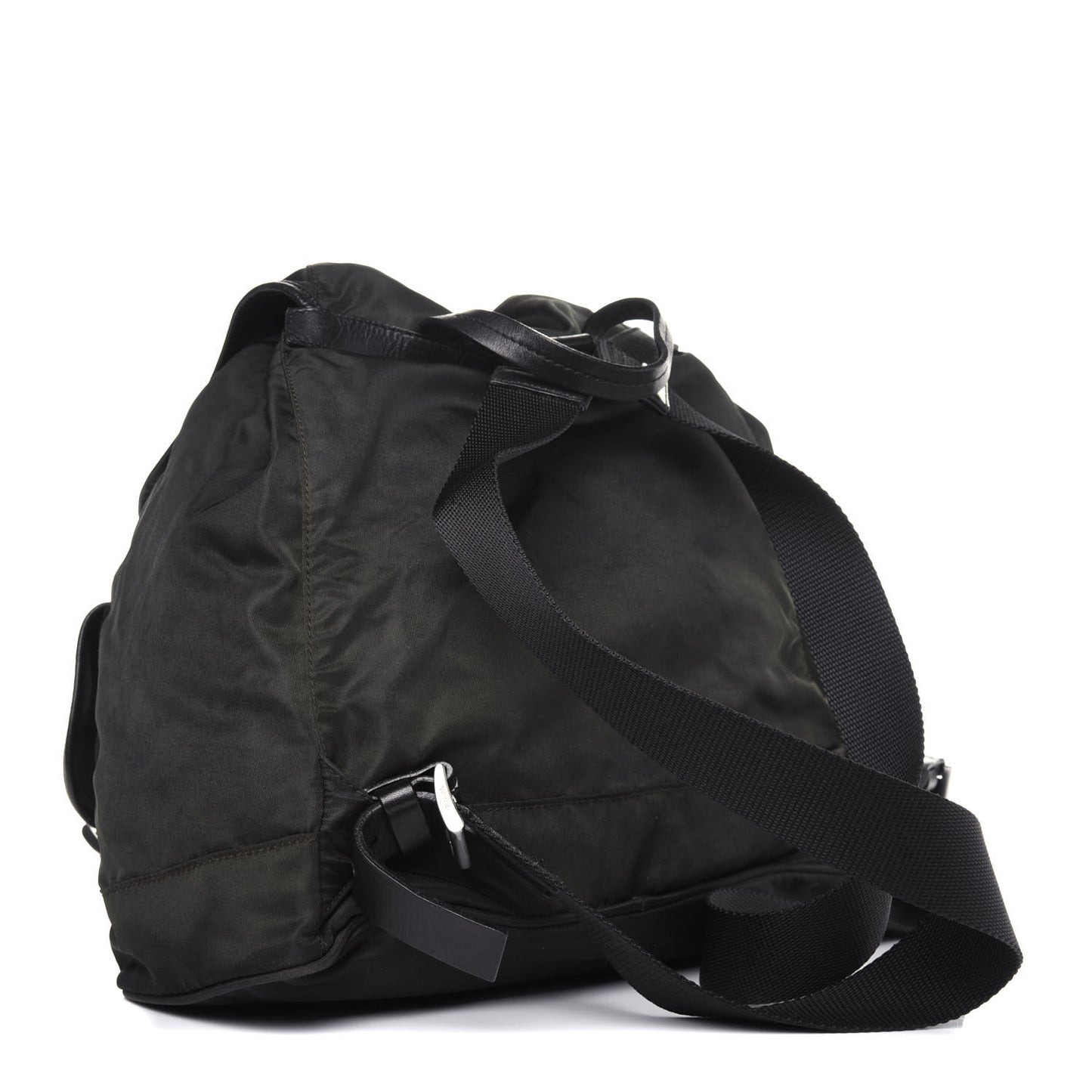 Nylon Vela Medium Backpack Black