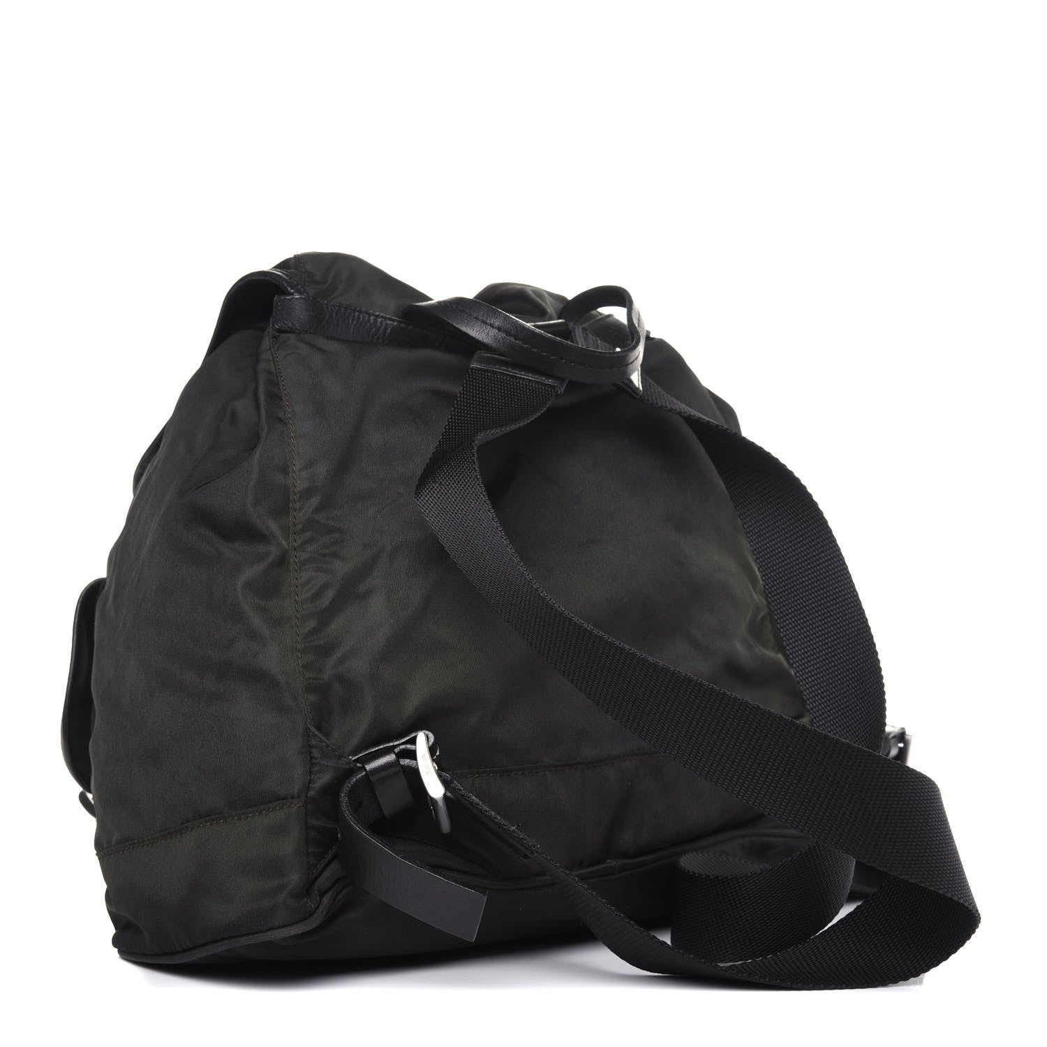 Prada Nylon Vela Medium Backpack Black 2 of 17