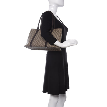 Gucci GG Plus Monogram Medium Joy Tote Dark Brown 2 of 16