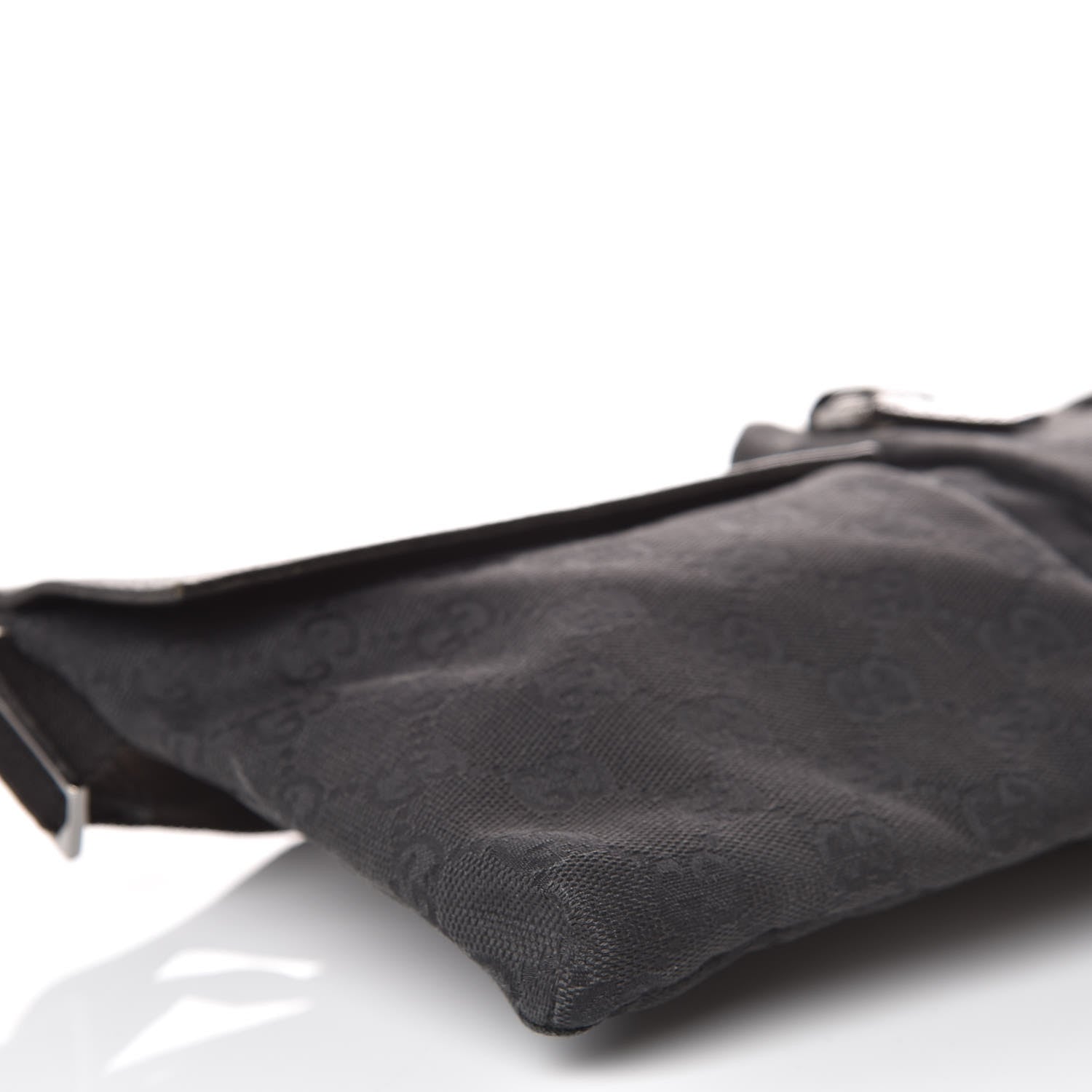 Gucci GG Monogram Double Pocket Belt Bag Black 9 of 11
