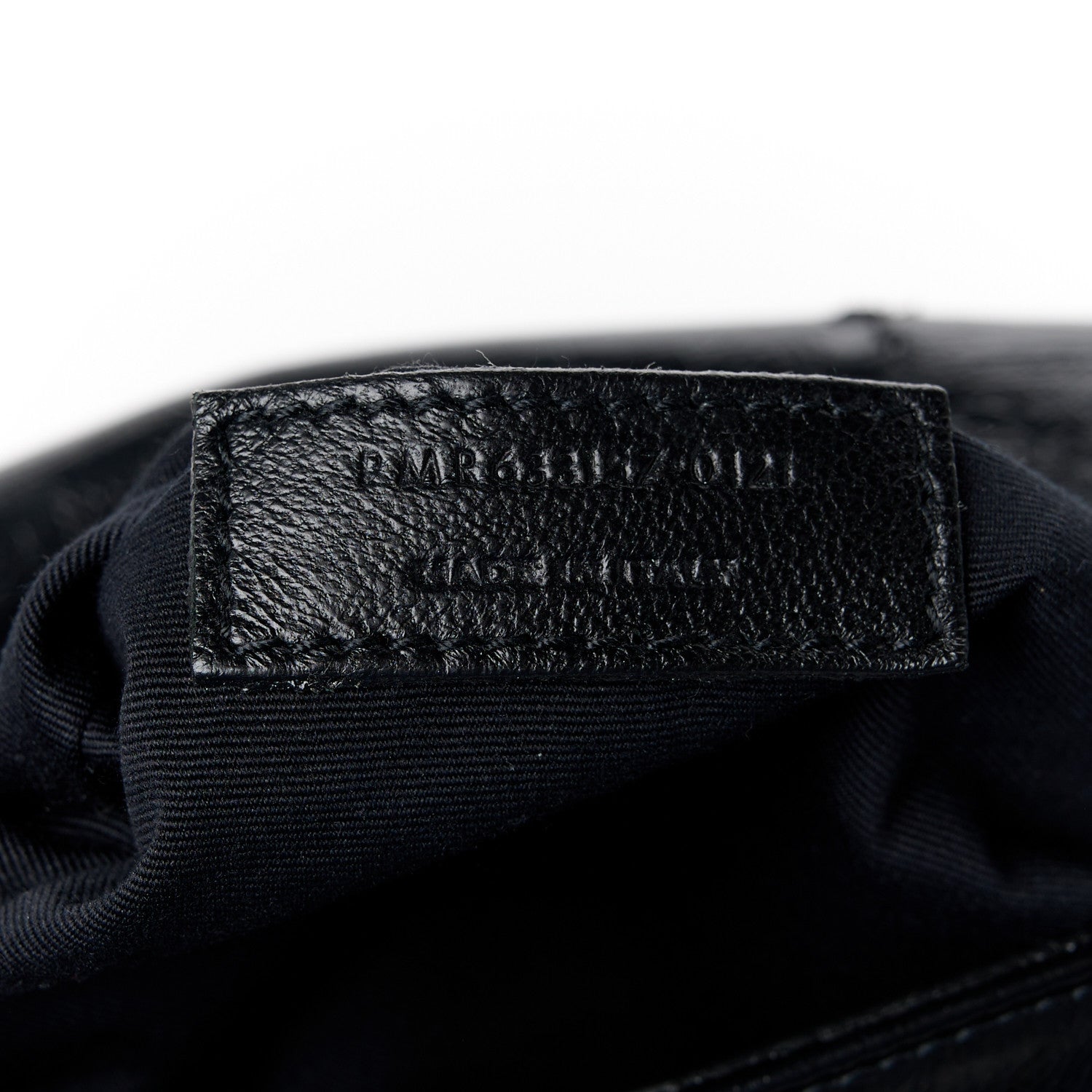 Saint Laurent Crinkled Calfskin Matelasse Monogram Large Niki Chain Satchel Black 8 of 11