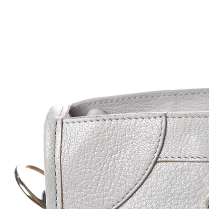 Balenciaga Chevre Gold Metallic Edge Hardware City Gris Perle 14 of 18