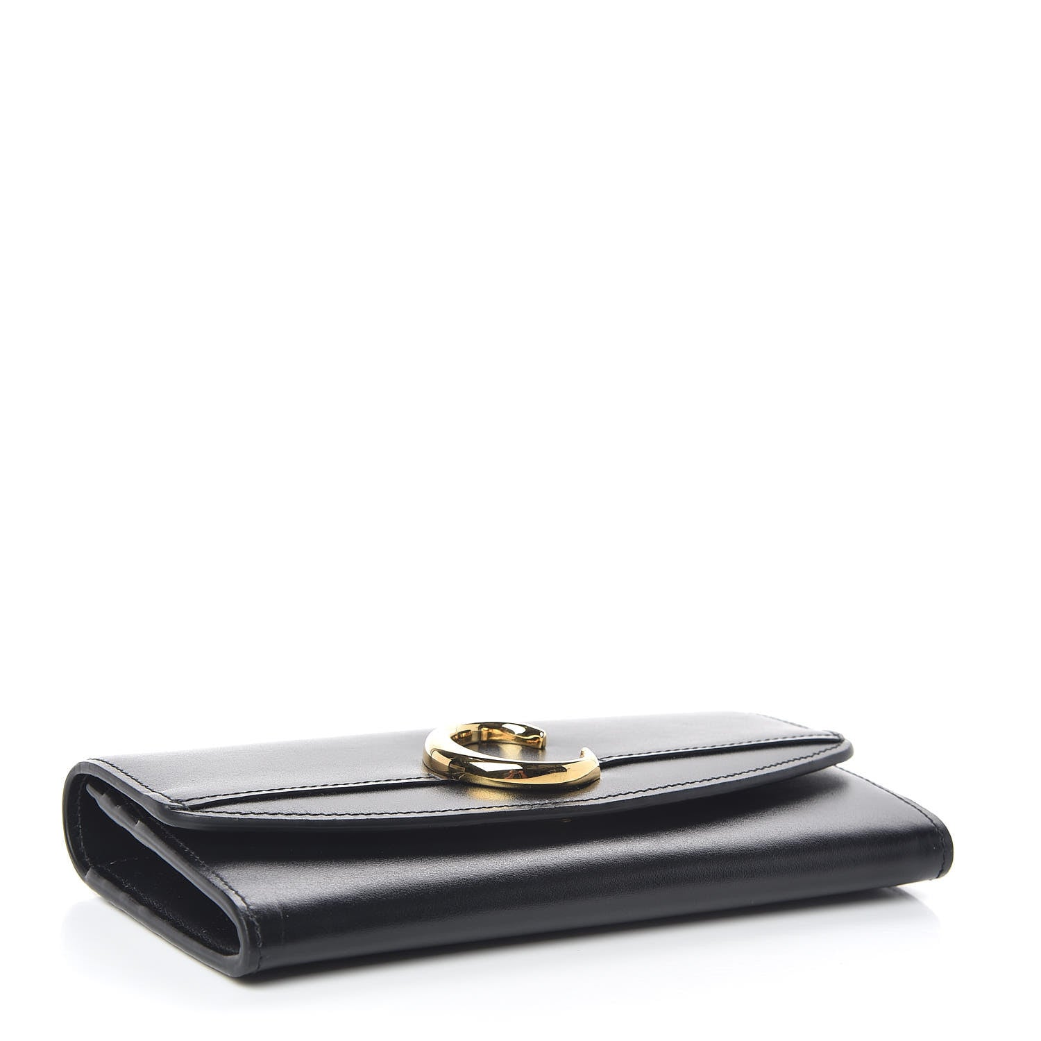 Chloe Smooth Calfskin Long Wallet Black 4 of 7