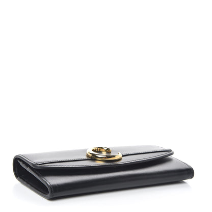 Chloe Smooth Calfskin Long Wallet Black 4 of 7