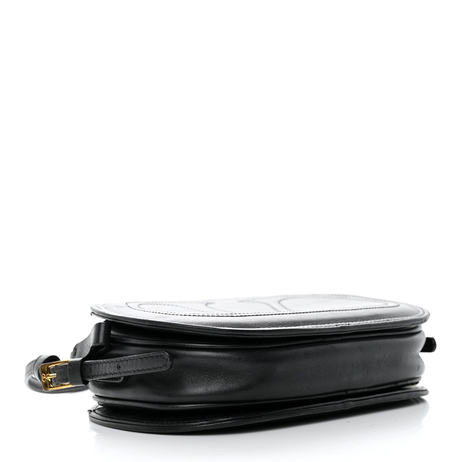 Valentino Garavani Calfskin Small Logo Go Crossbody Bag Black 6 of 25