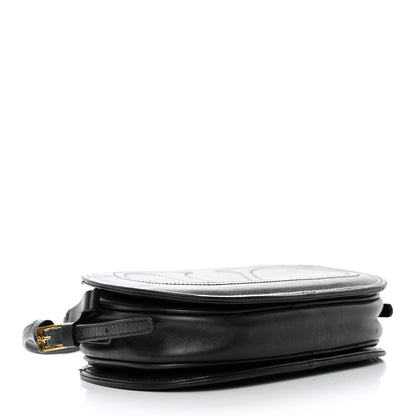 Valentino Garavani Calfskin Small Logo Go Crossbody Bag Black 6 of 25