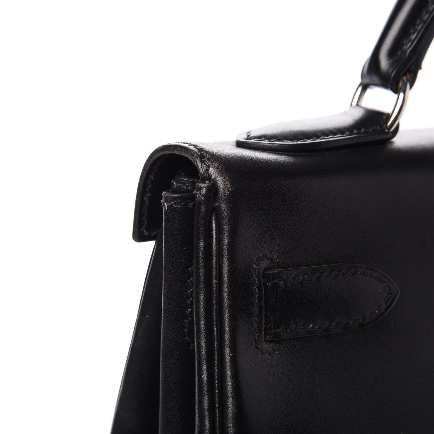 Hermes Box Kelly Retourne 32 Black 35 of 45