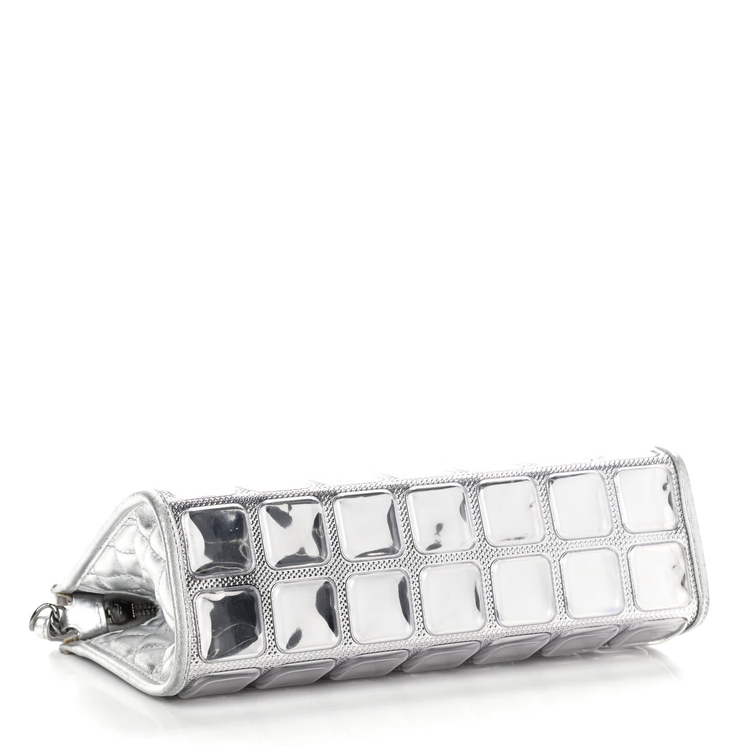 Chanel Vinyl Ice Cube Pochette 4 of 9