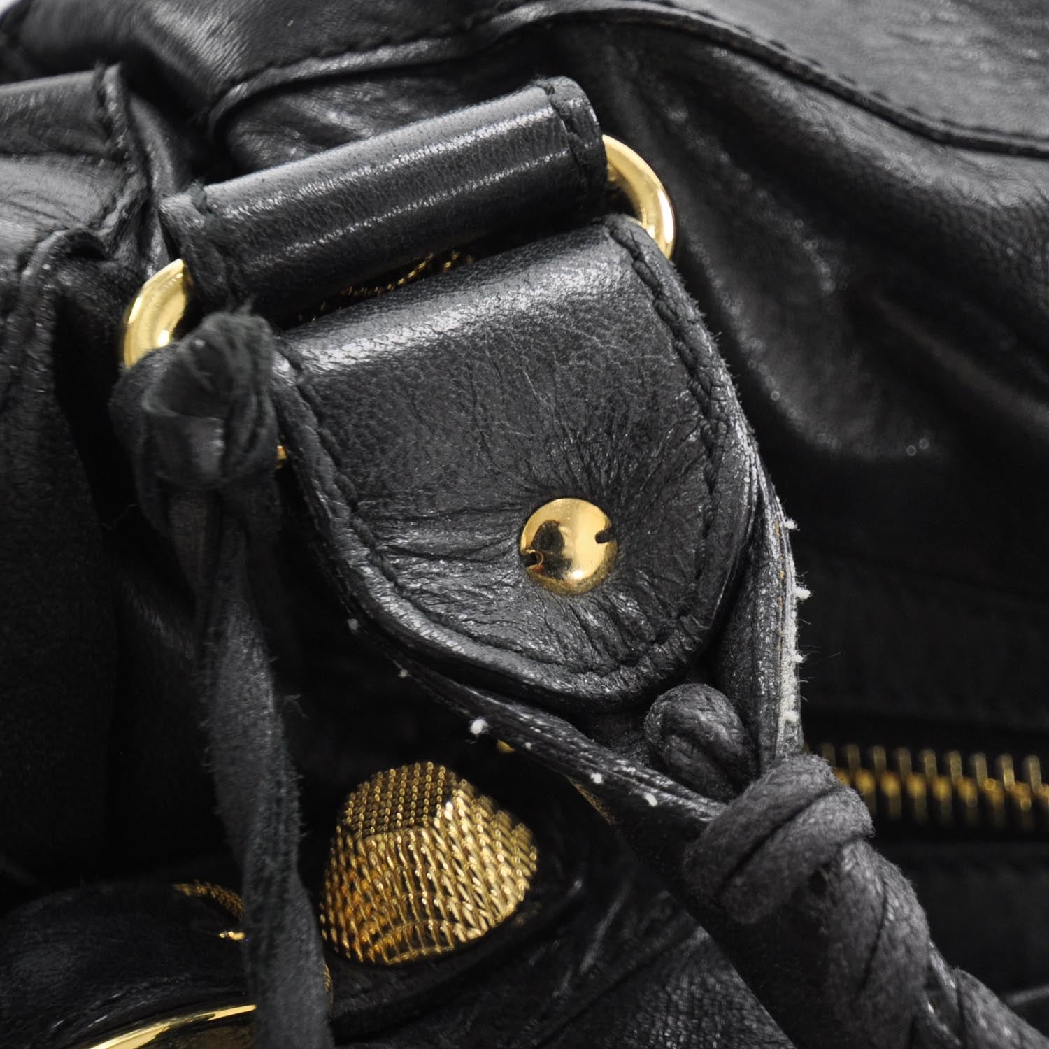 Balenciaga Agneau Giant Work Black GGH 10 of 10