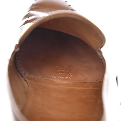 Gucci Calfskin Mens Mocassin Tassel Loafers 11.5 Toffee Brown 11 of 16