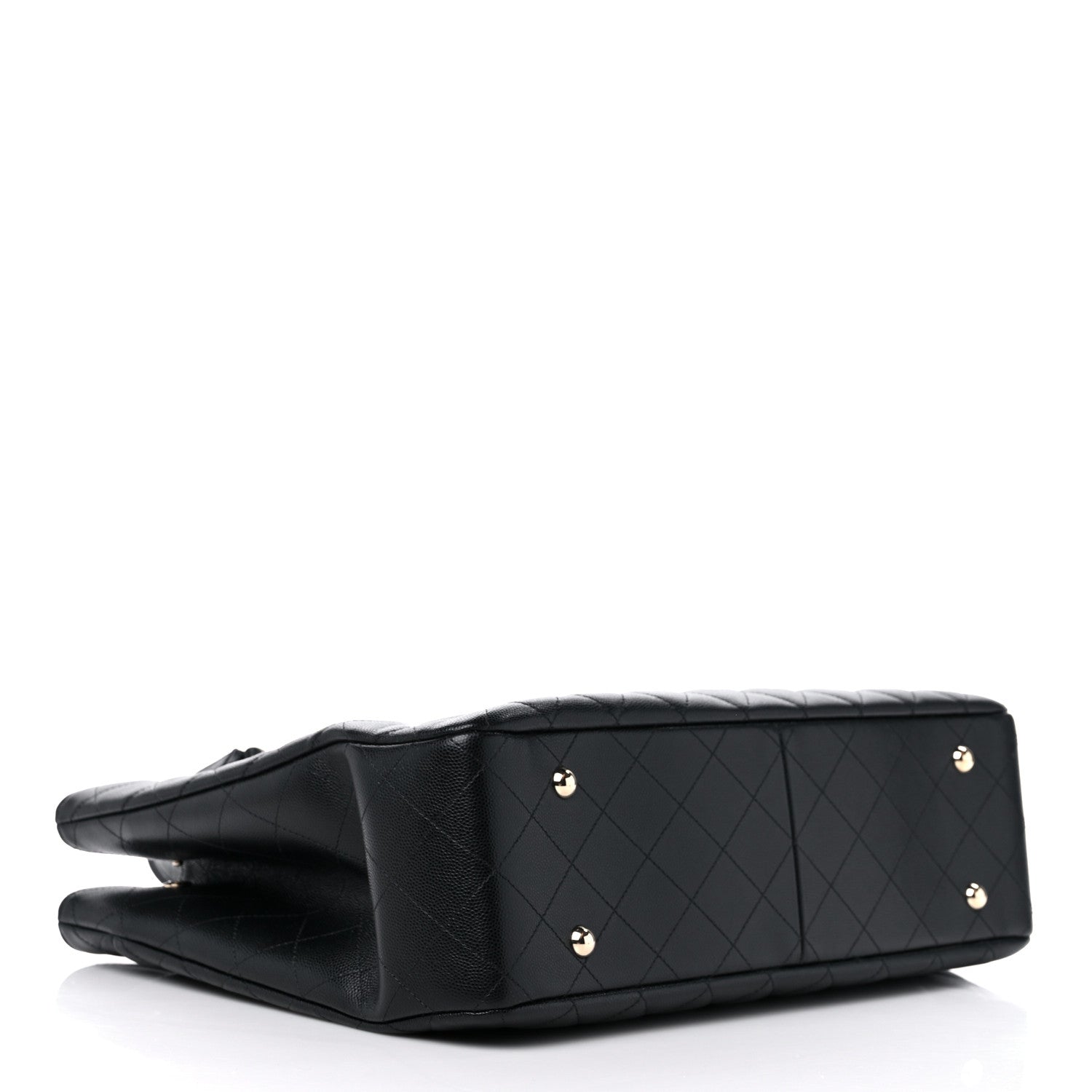 Chanel Caviar Quilted Large Shopping Tote Black 4 of 10