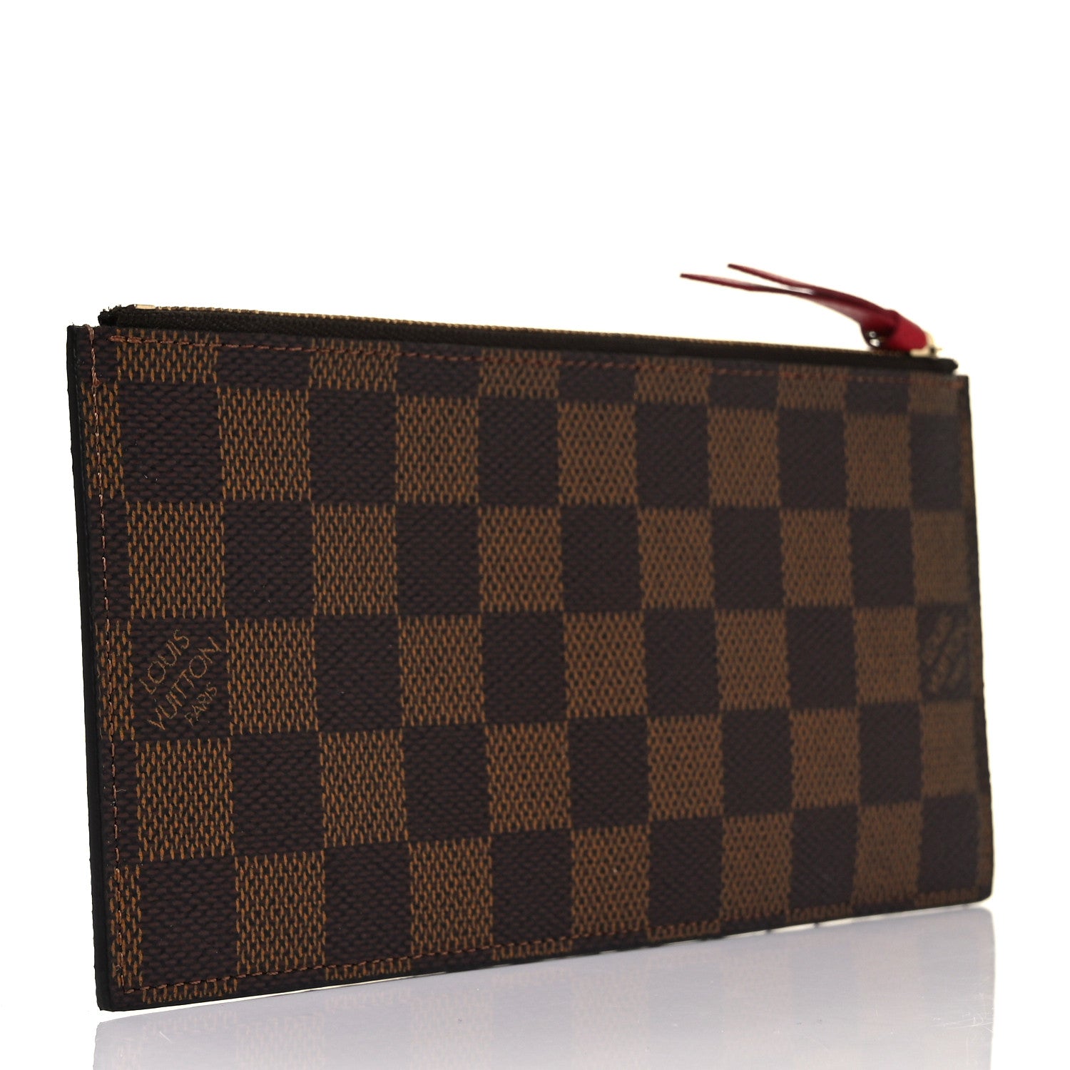 Louis Vuitton Damier Ebene Felicie Chain Wallet Zippered Insert 3 of 8
