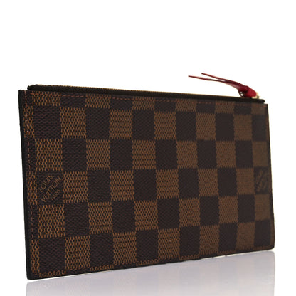 Louis Vuitton Damier Ebene Felicie Chain Wallet Zippered Insert 3 of 8