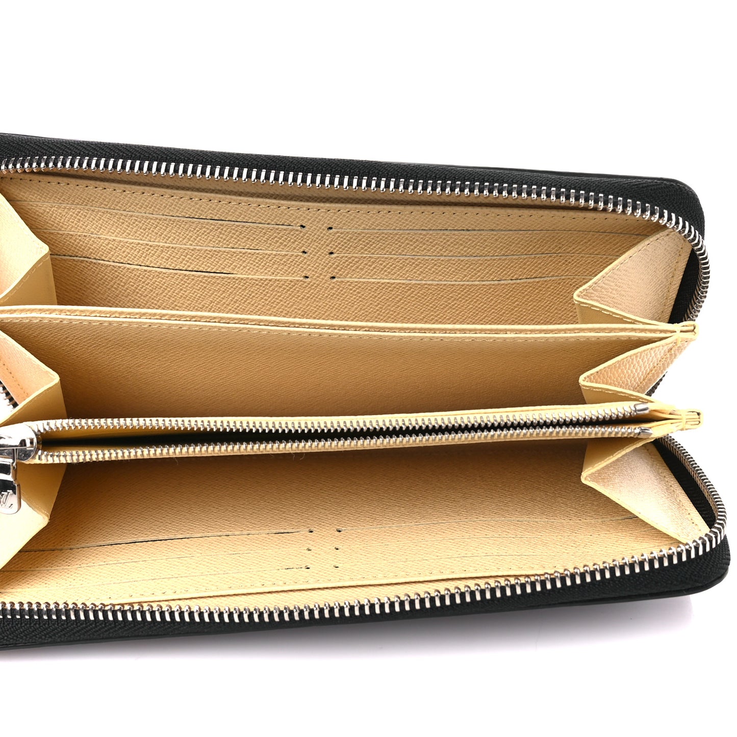 Calfskin Monogram LV Pop Zippy Wallet Blue