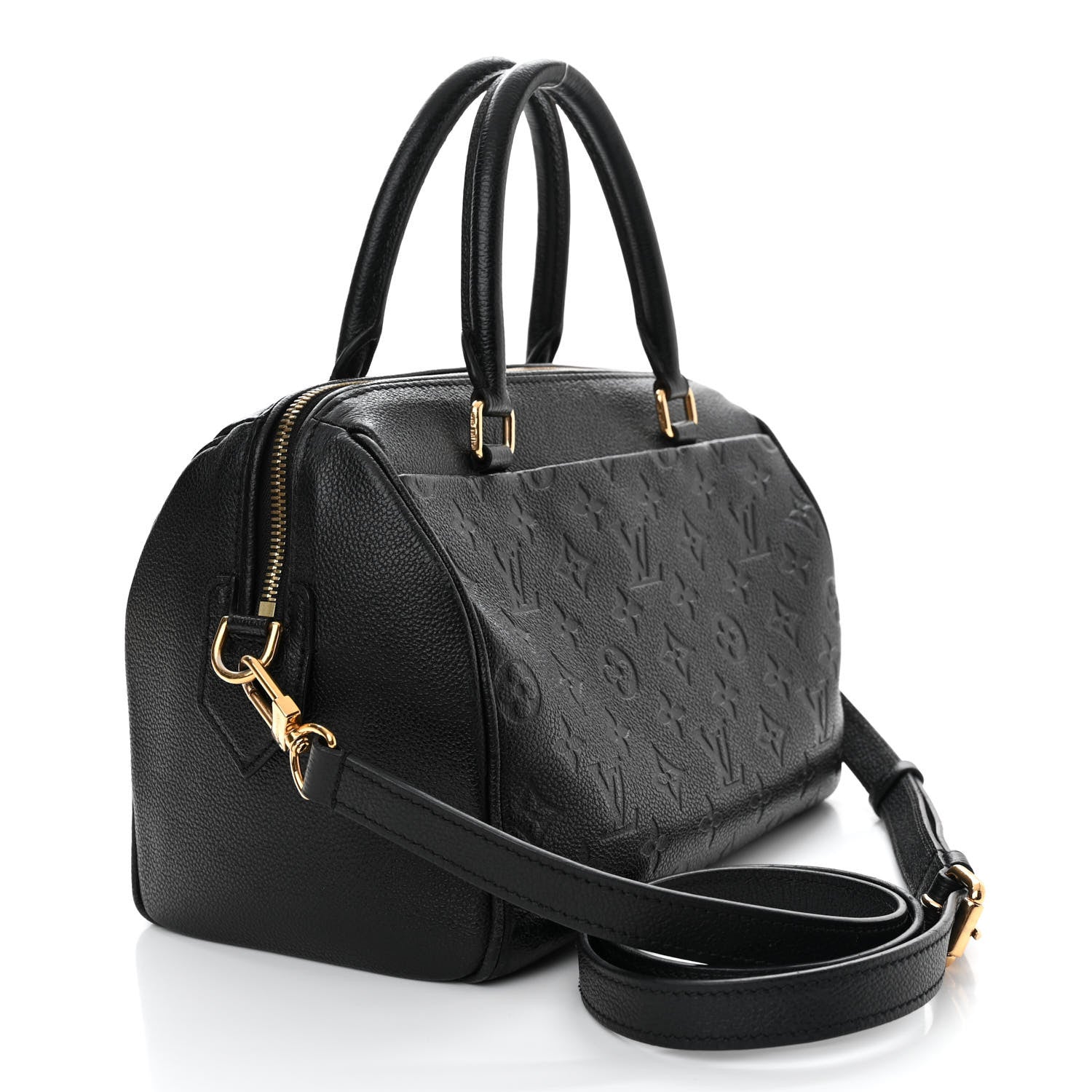 Louis Vuitton Empreinte Speedy Bandouliere 25 NM Black 3 of 14