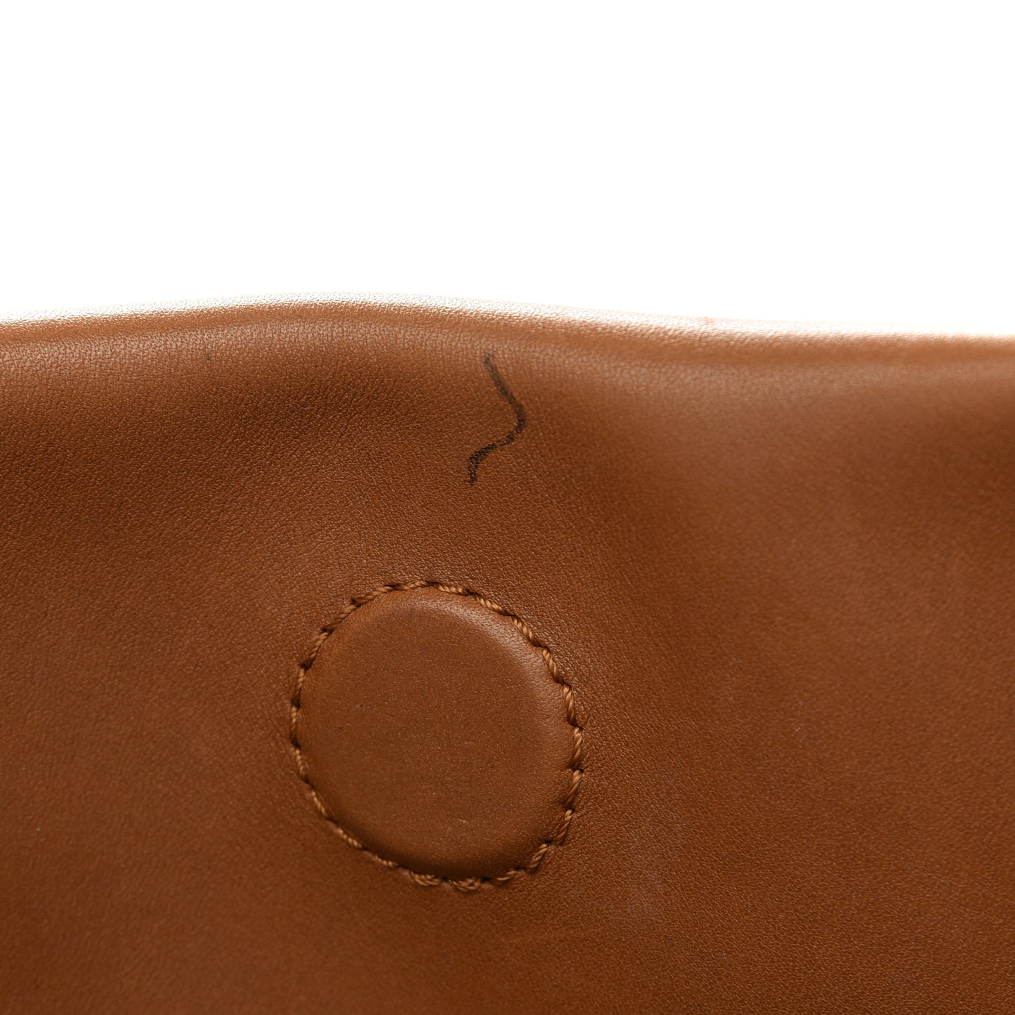 Monogram Cuir Orfevre Tote W PM Noisette