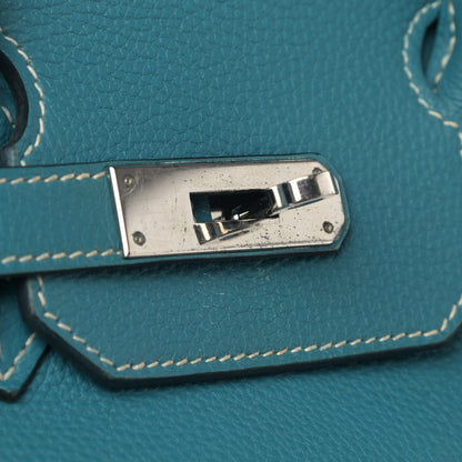 Hermes Togo Birkin 35 Blue Jean 17 of 17