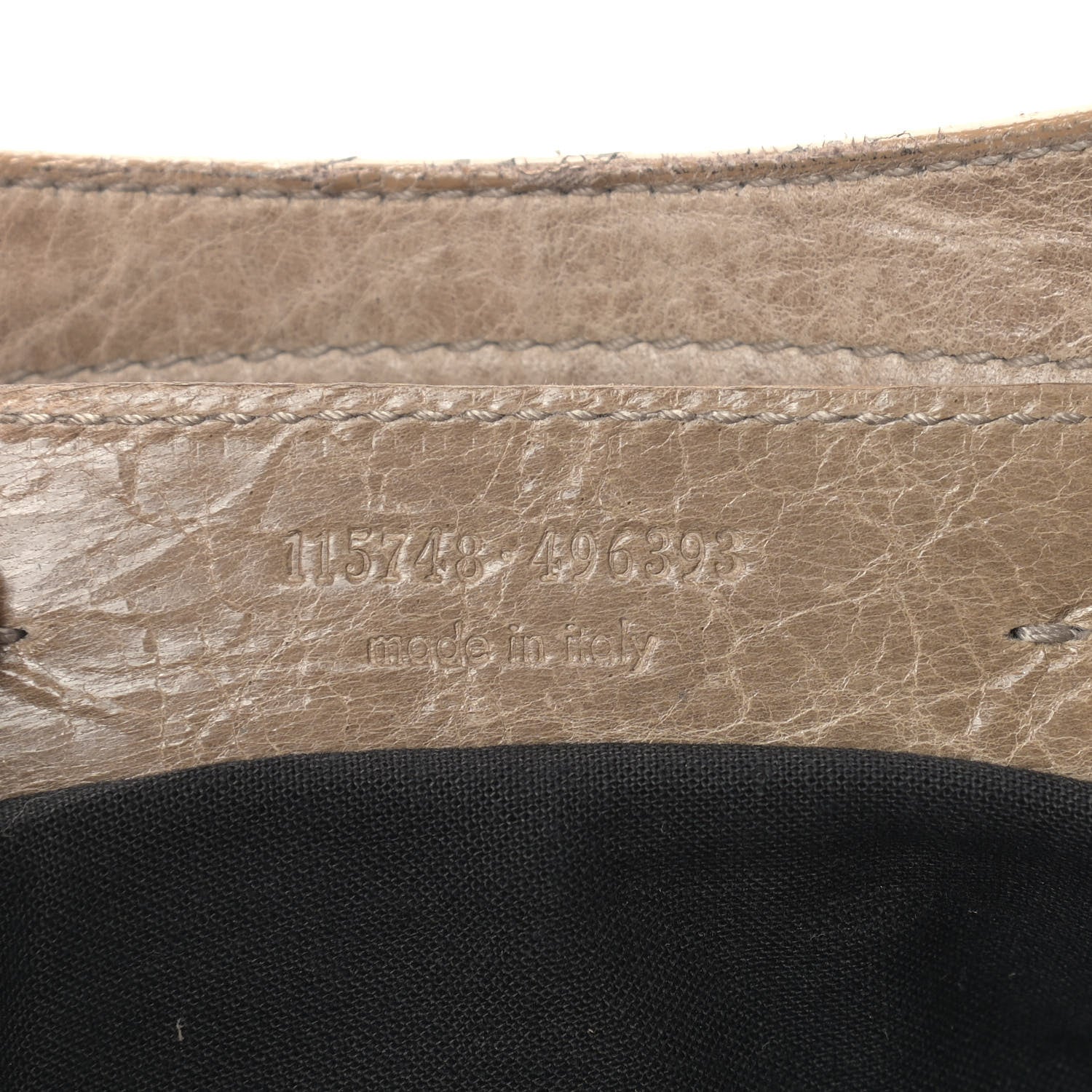 Balenciaga Chevre Classic Hardware City Sandstone 6 of 15