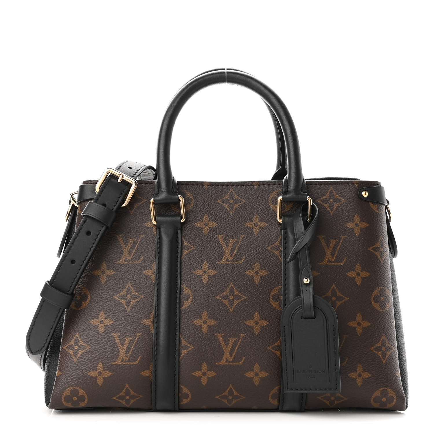 Louis Vuitton Monogram Soufflot BB Black 1 of 9