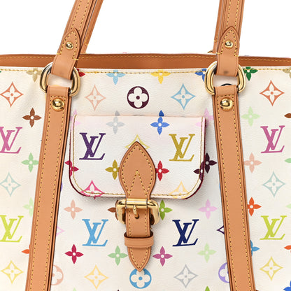 Louis Vuitton Monogram Multicolor Aurelia MM White 7 of 10