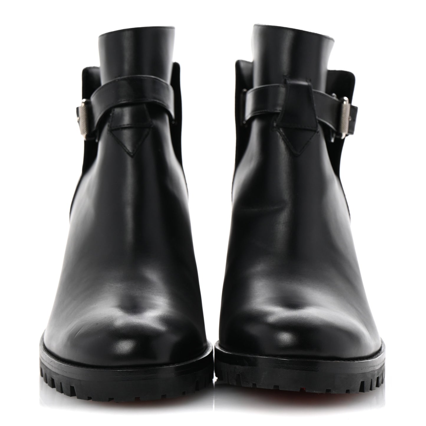 Calfskin Communa 70 Ankle Boots 38 Black