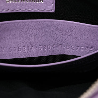 Balenciaga Agneau Arena Le Cagole Mini Purse With Chain Lilac 8 of 11