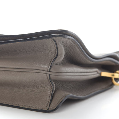 Prada Vitello Daino Flap Crossbody Argilla 8 of 8