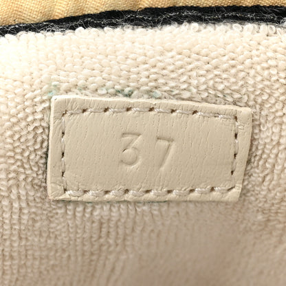 Gucci GG Monogram Nubuck Web Womens Screener Sneakers 37 New Sand Dusty Milk Pink 9 of 10