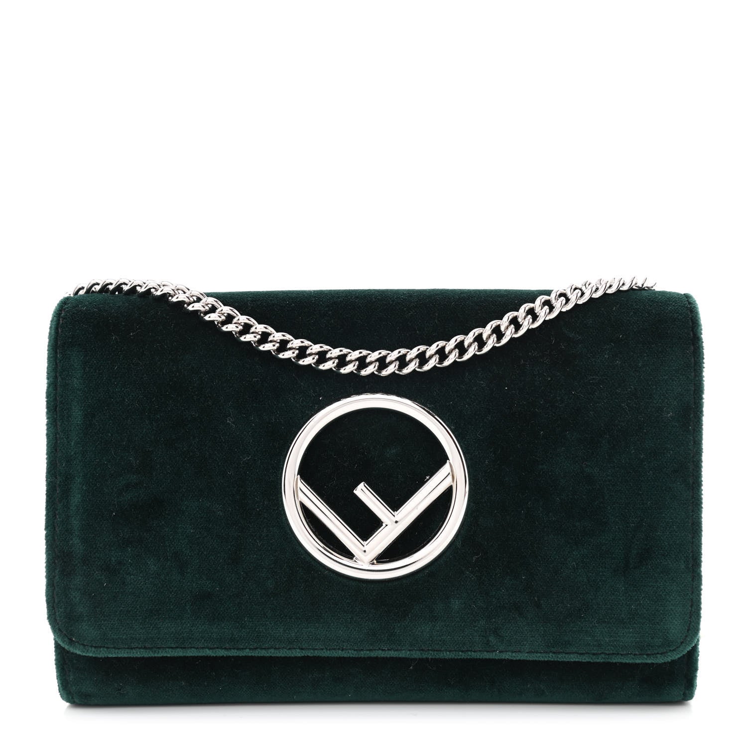 Fendi Velvet F is Fendi Wallet on Chain Amazzonia 1 of 10