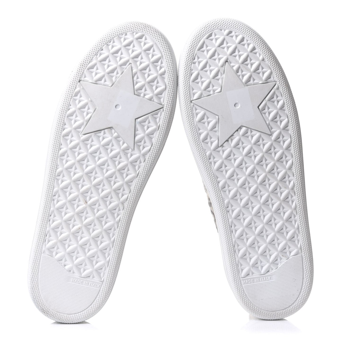 Canvas Oblique Embroidered Womens Solar Slip On Sneakers 39 Grey Stone