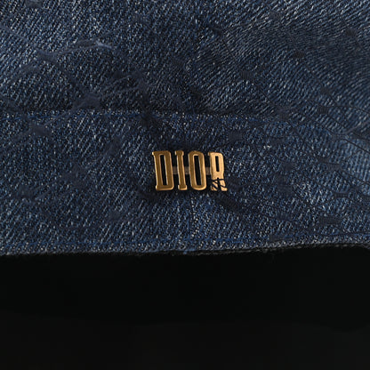 Christian Dior Denim Arty Veil Cap 58 Blue 10 of 10