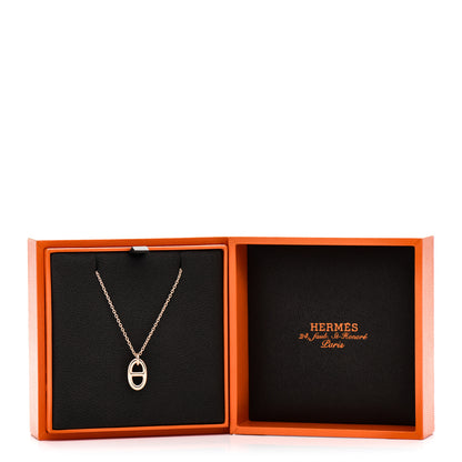 Hermes 18K Rose Gold PM Farandole Pendant Necklace 6 of 6