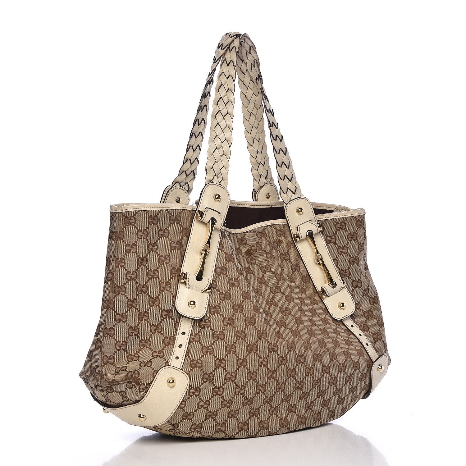 Gucci Monogram Medium Pelham Shoulder Bag Off White 3 of 11